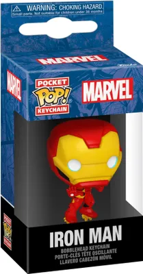 Image de Figurka Funko Pop! Pocket POP Keychain Marvel Iron Man - Klasyczna Figurynka Winylowa