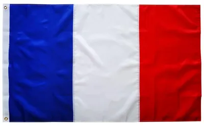 Frankreich Flagge 60x90 cm, Oxford-Nylon, Messingösen, für Innen & Außen