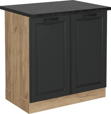 Produktbild von Spülenunterschrank Vicco R-Line Anthrazit Landhaus 80 cm , AP Anthrazit, Model 53734
