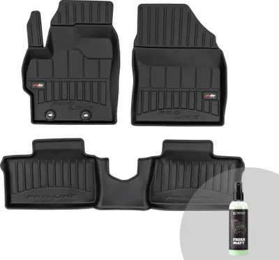 Produktbild von FROGUM ProLine 3D Gummimatten Exklusiven Auto Fußmatten Autofussmatten für Toyota Aygo X ab 2022