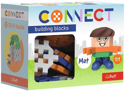 Produktbild von Trefl Connect, Bausteine, 4 Jahr(e), Zellulose, Kunststoff, 70 Stück(e), 126 g