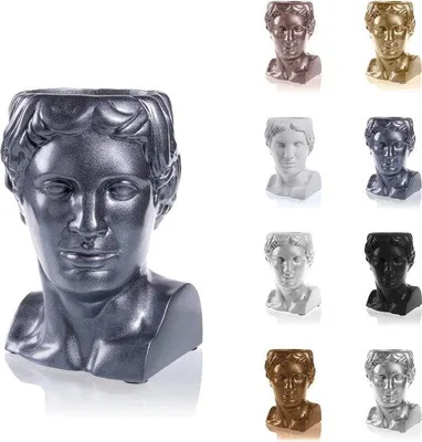 Produktbild von Famanu Blumentopf 145 x 153 x 225 mm - Ø 10 cm mit 3D-Effekt