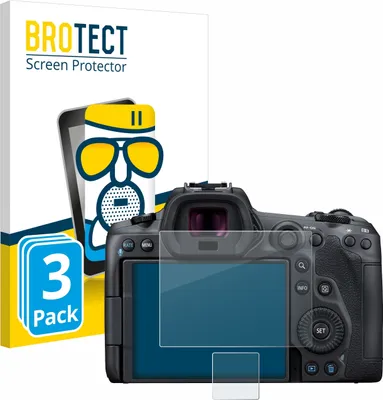 Produktbild von 3x BROTECT Entspiegelungs Schutzglas für Canon EOS R5 Schutzfolie Panzer Folie Glas Display Schutz matt