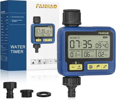 Produktbild von Famanu Bewässerungscomputer Automatisch und Manuell - Flexibler Wassertimer