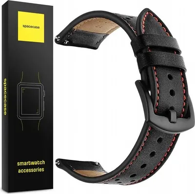 Obrázok produktu pre Spacecase Elegance 20 mm Lederarmband Schwarz