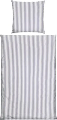 Produktbild von Erwin Müller Bettwäsche Ingolstadt" grau 1x 135x220 cm + 1x 80x80 cm"