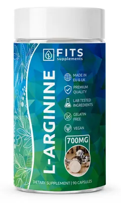 Image de L-Arginine 700 mg, 90 gélules