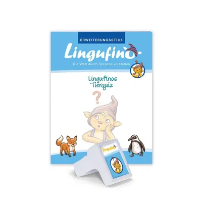 Produktbild von Lingufino Erweiterungsset - Lingufinos Tierquiz