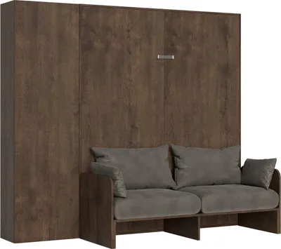 Produktbild von Sofà Kentaro Noce Doppelbett mit Links-Rechts-Säule Klappbett