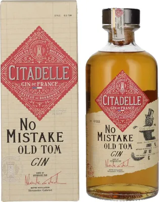Produktbild von Gin Citadelle No Mistake Old Tom mit 22 exotischen Kräutern & Gewürzen 46% vol. 0,5l in Geschenkbox