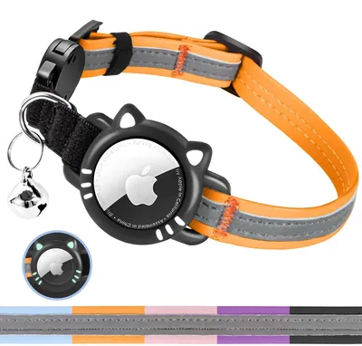 Imagen del producto de Collar reflectante para gatos con cascabel, ajustable, talla XS (17,5-23 cm)