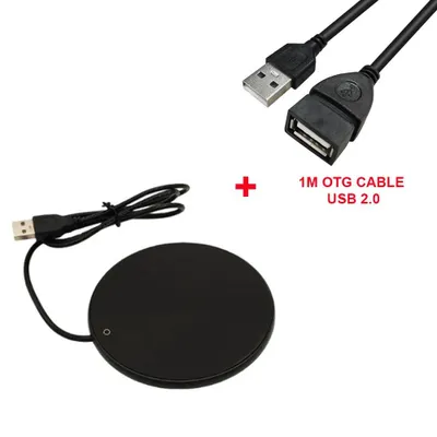 Produktbild von Elektrischer Tassenwärmer USB für Kaffee, Tee & Milch, 3 Temperaturstufen, wasserdichte Heizplatte mit 1 m USB-Verlängerung