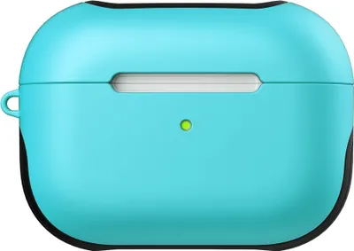 Produktbild von Mobigear Frosted Apple AirPods Pro 1 Hardcase Hülle - Türkis