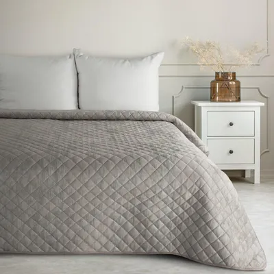 Produktbild von Tagesdecke BLINK 3 beige 170x210 cm beige silber