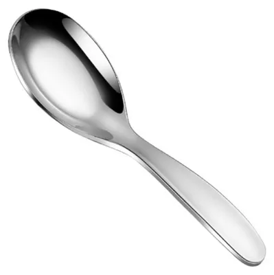 Produktbild von Kinderlöffel aus Edelstahl, lebensmittelecht, rostfrei, langlebig, Utensilien, kleine Löffel für Desserts