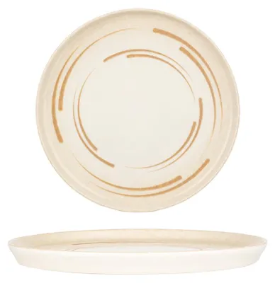 Zdjęcie produktu dla Talerz deserowy Rinart - Costa - porcelana - 24 cm