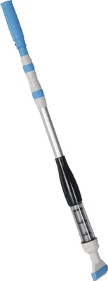 Produktbild von Poolsauger, kabbellos, 80 Min. Betrieb, geringes Gewicht: 800g, 19L Wasser/Minute, Aluminium, Ф6 x 106-162 cm