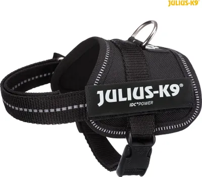 Image de Julius-K9® Harnais® Bébé 1–Mini 33–45 cm/18 mm noir