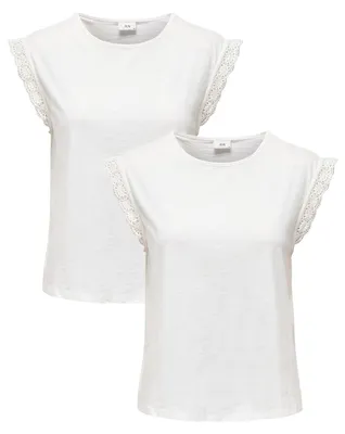 Produktbild von JDY T-Shirt 2-er Set JDYSALVA Größe: L