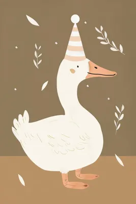 Image de Affiche 20 x 30 cm Motifs pour enfants, filles et garçons - Kaczuś