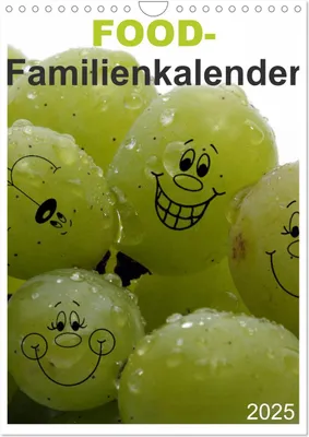 Produktbild von FOOD -Familienkalender (Wandkalender 2025 DIN A4 hoch), CALVENDO Monatskalender