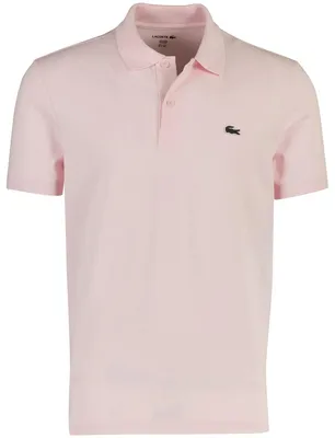 Produktbild von Poloshirt Lacoste regular fit rosa kurze Ärmel 2 Knöpfe