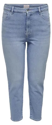Immagine prodotto di Solo Carmakoma, modello Damen Caremilystretch Hw STR ANK DNM Cro1, jeans in denim blu chiaro