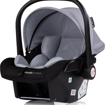 Imagen del producto de Silla de auto para bebés Chipolino Amore i-Size, grupo 0+ (0 - 13 kg), con reposacabezas, asa y altura regulables