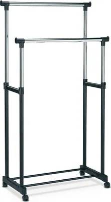 Obrázok produktu pre Autronic Stojan na oblečenie 83488 BK - čierny/chróm