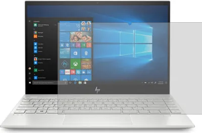 Produktbild von 2x Schutzfolie HP Envy 13-aq1354ng Antireflex Displayschutzfolie Antibakteriell