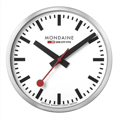 Produktbild von Mondaine Wanduhr Official Railways Clock A990.CLOCK.16SBB