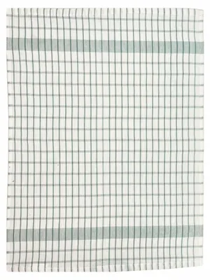 Produktbild von Küchentuch - Geschirrtücher - 100% Baumwolle - 180 g/m2 - 40x60 cm - Hochwertige Geschirrhandtücher - Grün - kariert