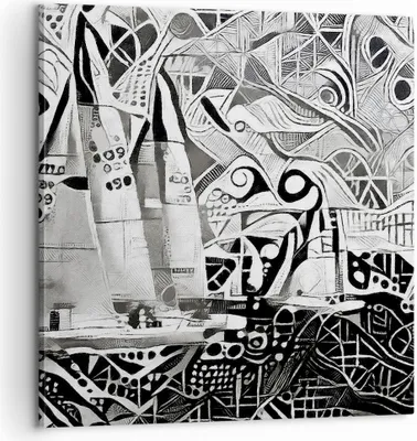 Produktbild von Bild auf Leinwand - Leinwandbild - Abstraktion modern - 60x60cm - Wand Bild - Wanddeko - Wandbilder - Leinwanddruck - Bilder - Kunstdruck - Wanddekoration - Leinwand bilder - Wandkunst - AC60x60-3479