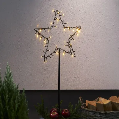 Zdjęcie produktu dla Star Trading 857-04, Lekka ozdoba, Czarny, IP44, 18 h, LED, 3,6 W