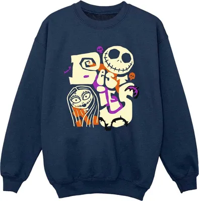 Immagine prodotto di The Nightmare Before Christmas - Felpa "Besties" per ragazzi BI56455 (116) (Blu scuro)