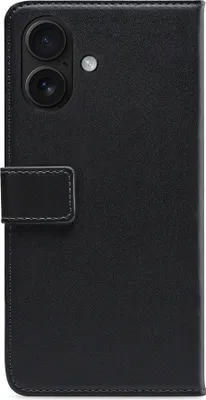 Image de Étui Mobilize Classic Gelly pour iPhone 17, étui à rabat avec porte-monnaie - Noir