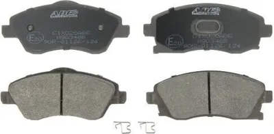 Produktbild von ABE Bremsbeläge Satz Vorne für OPEL Corsa C Schrägheck (X01) C1X020ABE