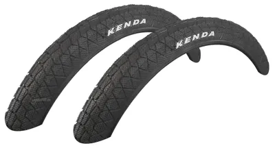 Produktbild von 2x Kenda Krackpot BMX Reifen 20 x 1.95 - 50-406  Schwarz