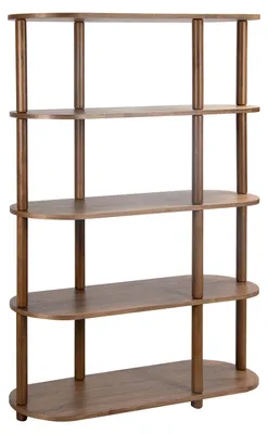 Produktbild von home24 Regal - Echtholzfurnier - 117 cm
