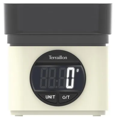 Image de Balance de cuisine électronique 5kg-1g crème - Terraillon - BA22MYTHICCREME -