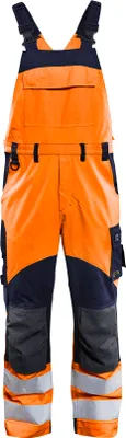 Produktbild von Blakläder® Multinorm Latzhose Inhärent High Vis 2889 1513 in div. Farben, Farbe:high vis orange/marineblau, Größe:D120 (D30)