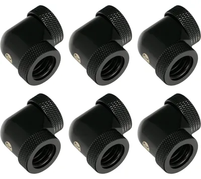 Productafbeelding van PELIAS BLACK - D160906 (zwart, 6 stuks)