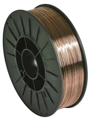 Image de Fil plein acier 5 kg Bobine GYS G3Si1 ER70S-6 Ø 1,0