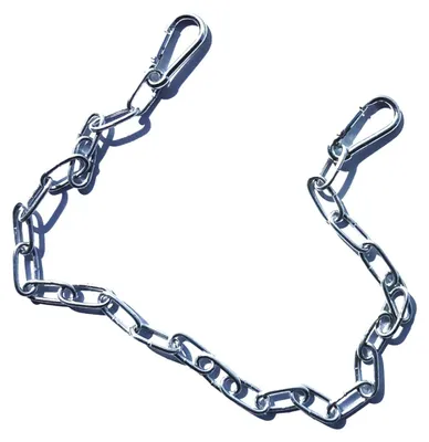 Produktbild von BioGreen 5er-Pack Befestigungsketten mit Karabiner 60 cm