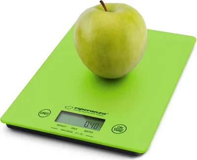 Image de Balance de cuisine numérique Esperanza vert citron