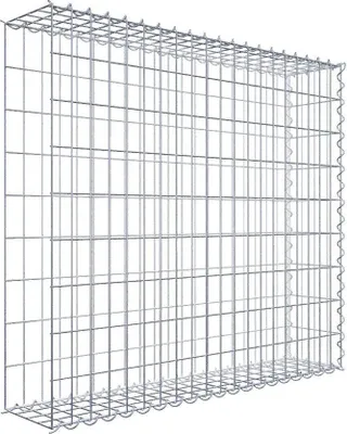 Produktbild von Anbaugabione Typ 2 100 cm x 90 cm x 20 cm (L x H x T), Maschenweite 5 cm x 10 cm, Spirale