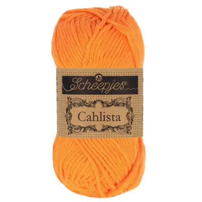 Immagine prodotto di Scheepjes Cahlista, 50g (colore 281), Tangerine