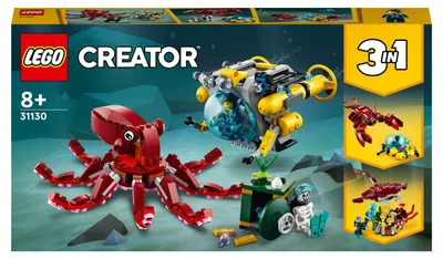 Produktbild von LEGO Creator 31130 - Schatzsuche am Meeresgrund