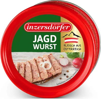 Produktbild von Inzersdorfer Jagdwurst 125g