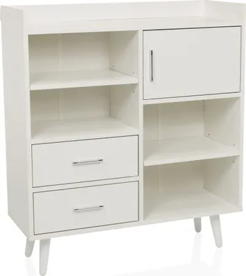 Produktbild von hjh LIVING Kommode mit 2 Schubladen MYRDAL Sideboard Schrank 90.0 x 80.0 x 30.0 cm